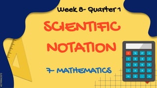 SCIENTIFIC NOTATION | PPTX