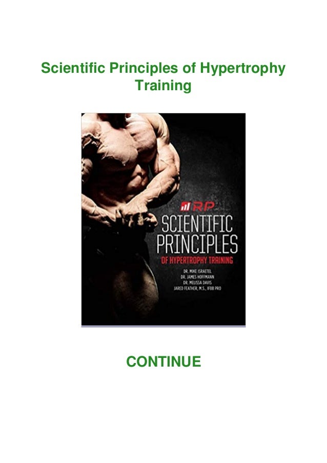 DOWNLOAD Scientific Principles of Hypertrophy Training
