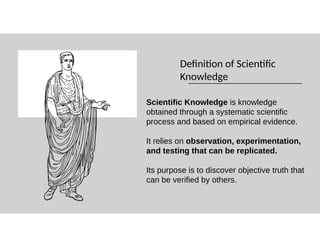 Scientific and non scientific Scientific and non scientific | PPTX