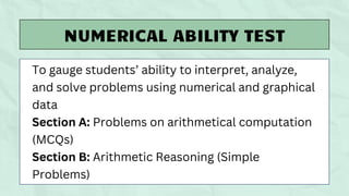 Scientific Aptitude Test Battery - Aptitude Assessment | PDF