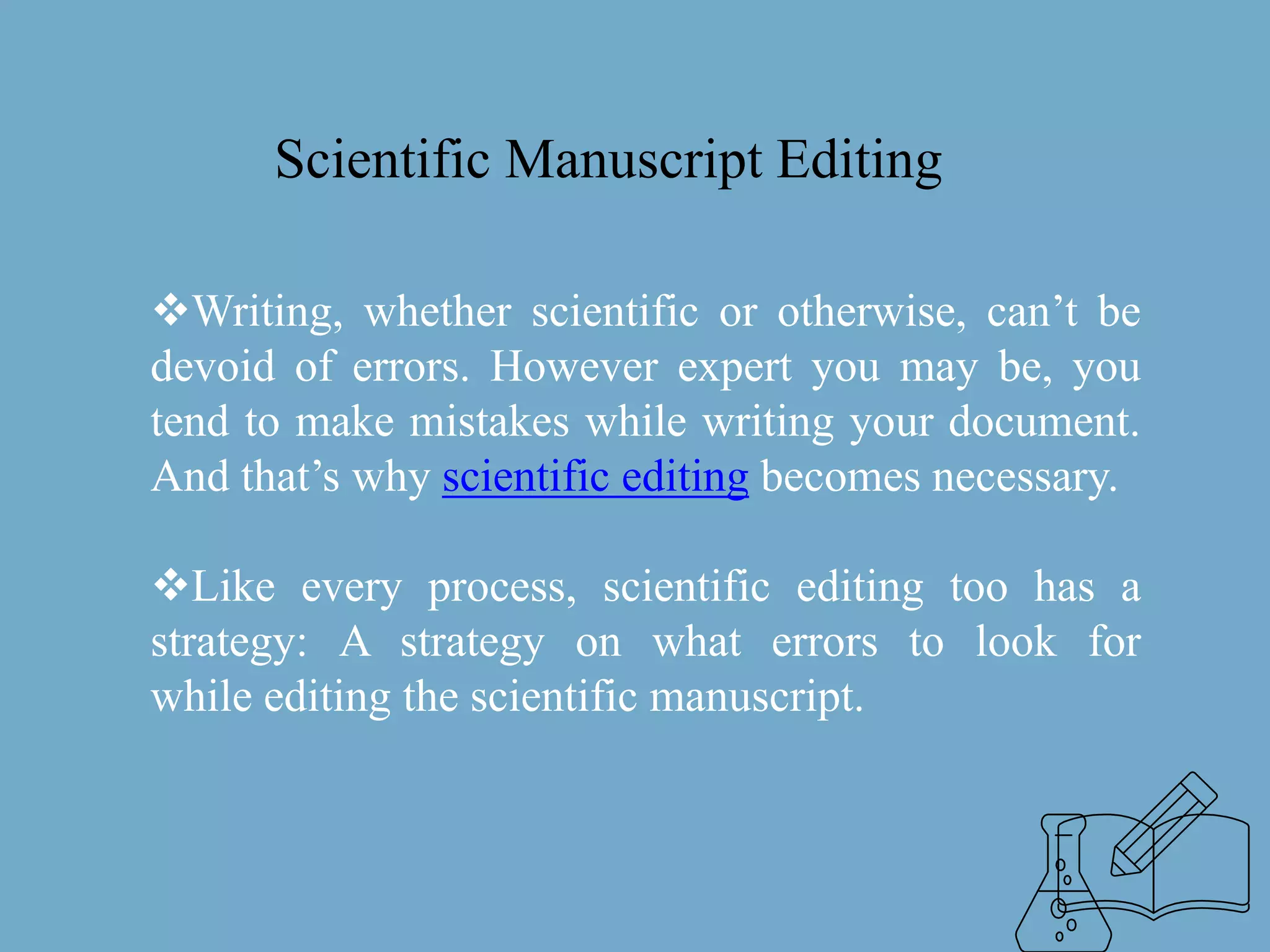 Scientific Editing Tips | PPTX