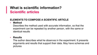 University of Aveiro Library | 2014
Types of documents
 peer review scientific information
 grey literature
 