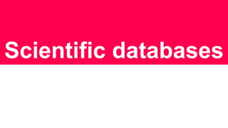 University of Aveiro Library | 2014
 By subject: social sciences
 Business Source Complete [economy. management]
 ERIC [education. psychology]
Journal articles databases
 