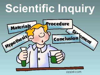 Scientific Inquiry
 