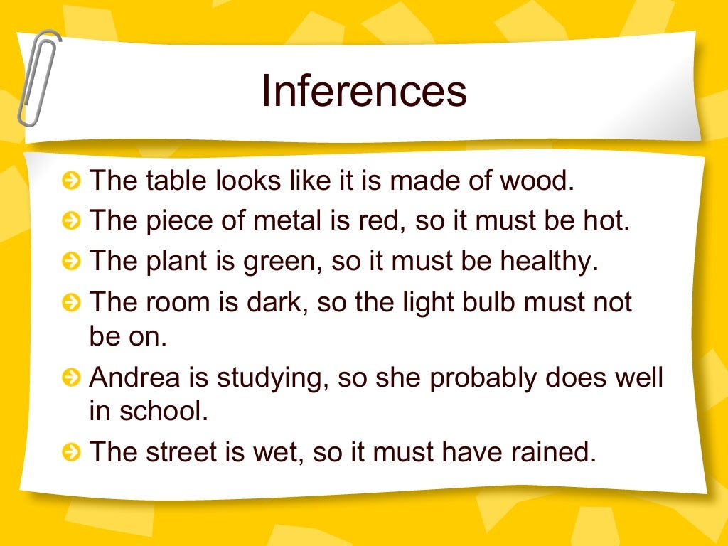 Observation vs inference worksheet