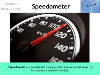 Scientific Instruments | PPTX