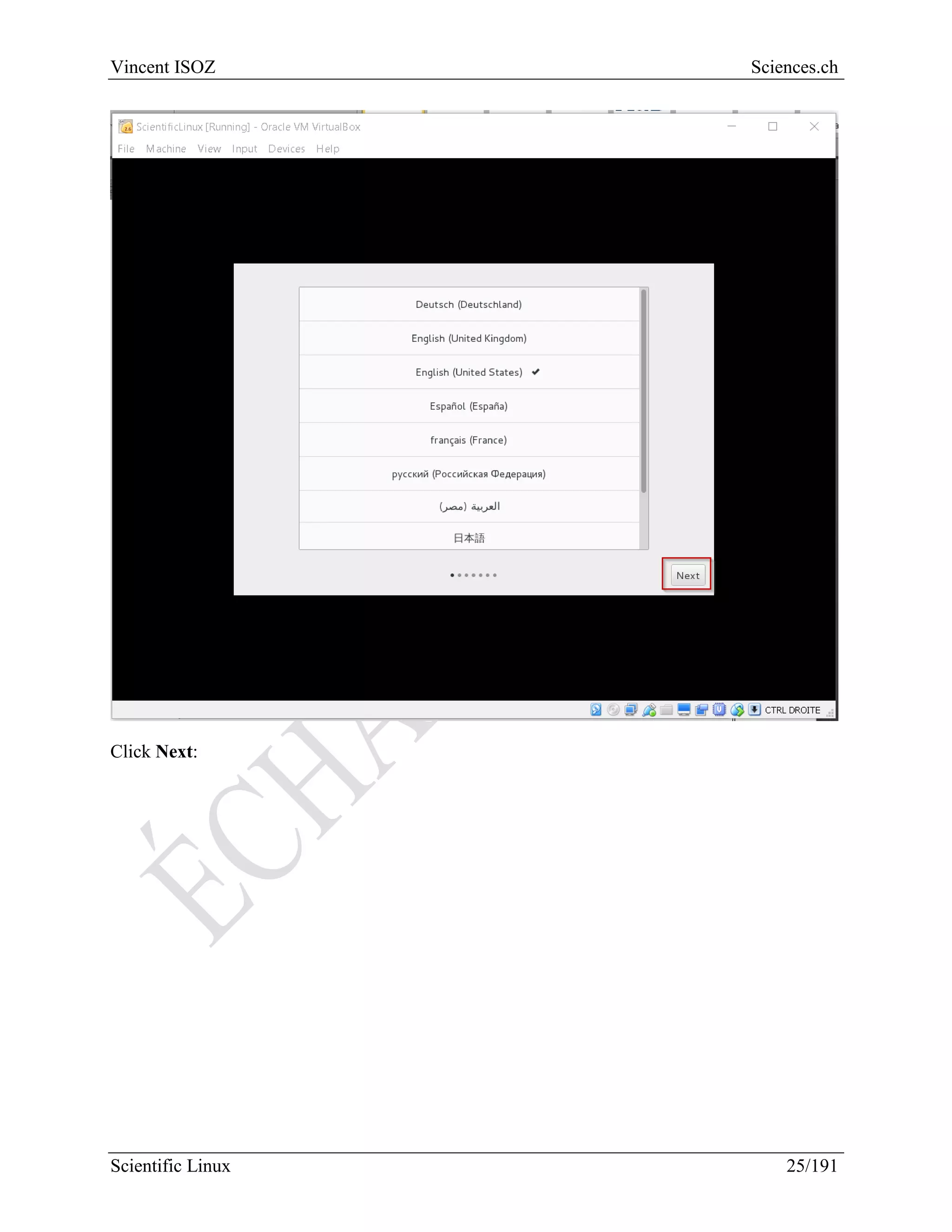 Scientific Linux Installation Guide
25/216
Wait a few minutes to get:
 