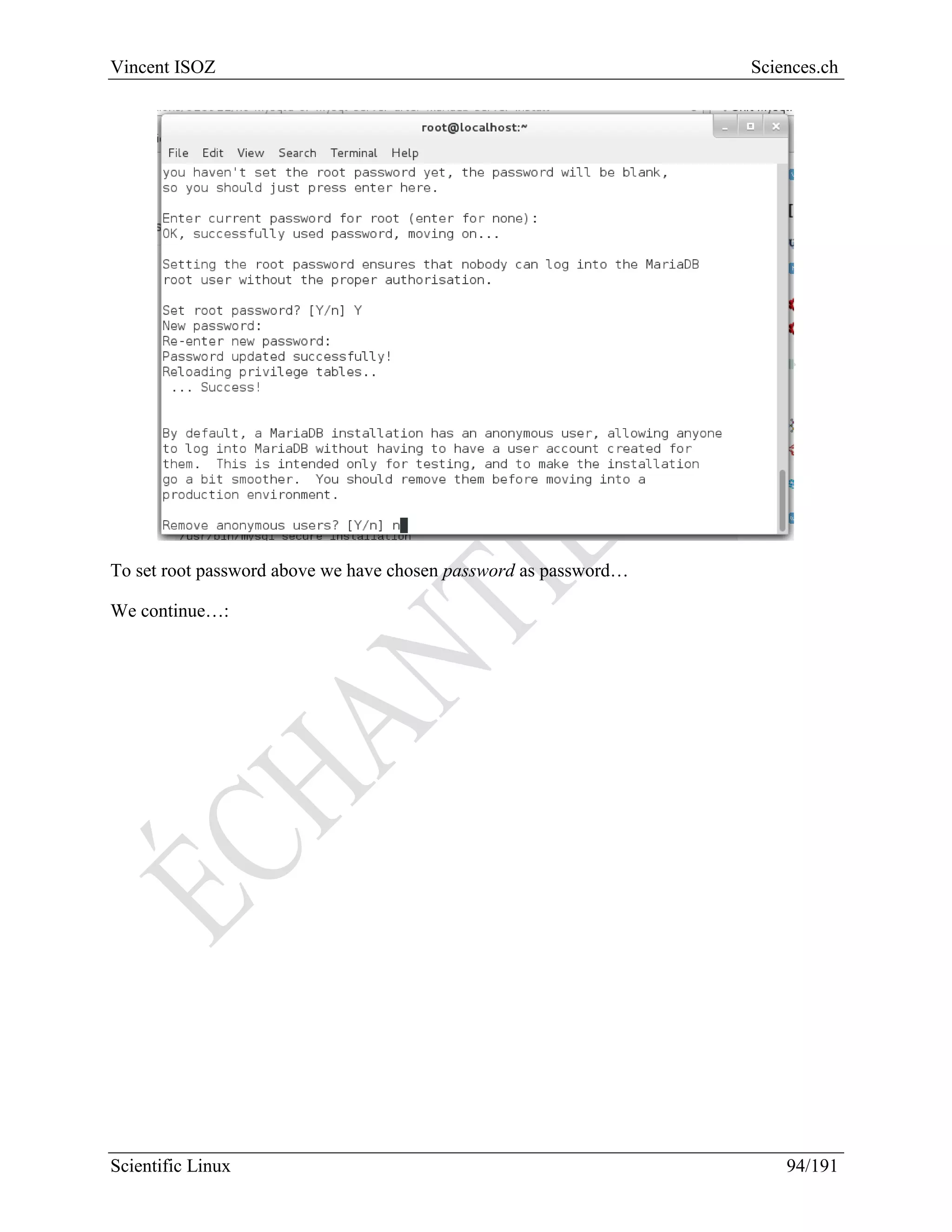Scientific Linux Installation Guide
94/216
Or if the above method doesn't work well:
 