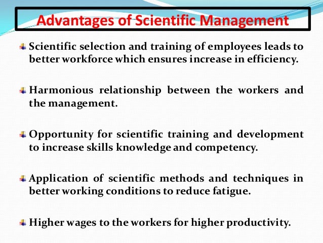 advantages of the scientific approach in advantages of the scientific approach in