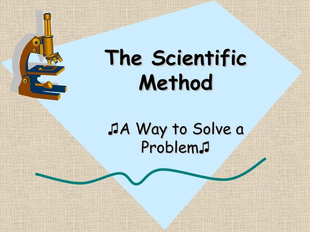 Scientific method | PPT