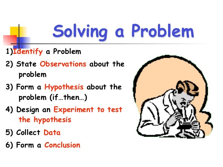 Scientific hypthesis