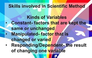 The Scientific Process | PPTX