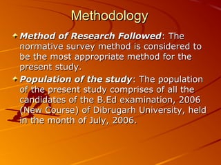 Normative Research Methods Scientific method and research | PPT