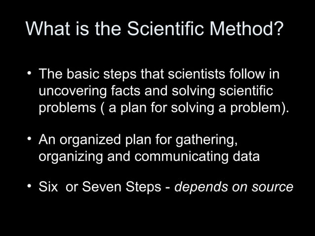 Scientific method PPT 2013 for notes | PPT | Physics | Science
