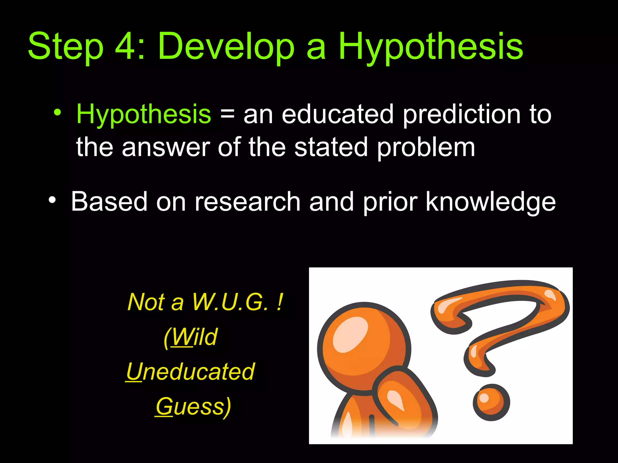 7th Grade Scientific method notes | PPT