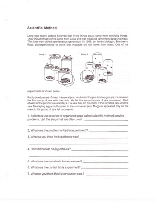 Scientific method packet | PDF