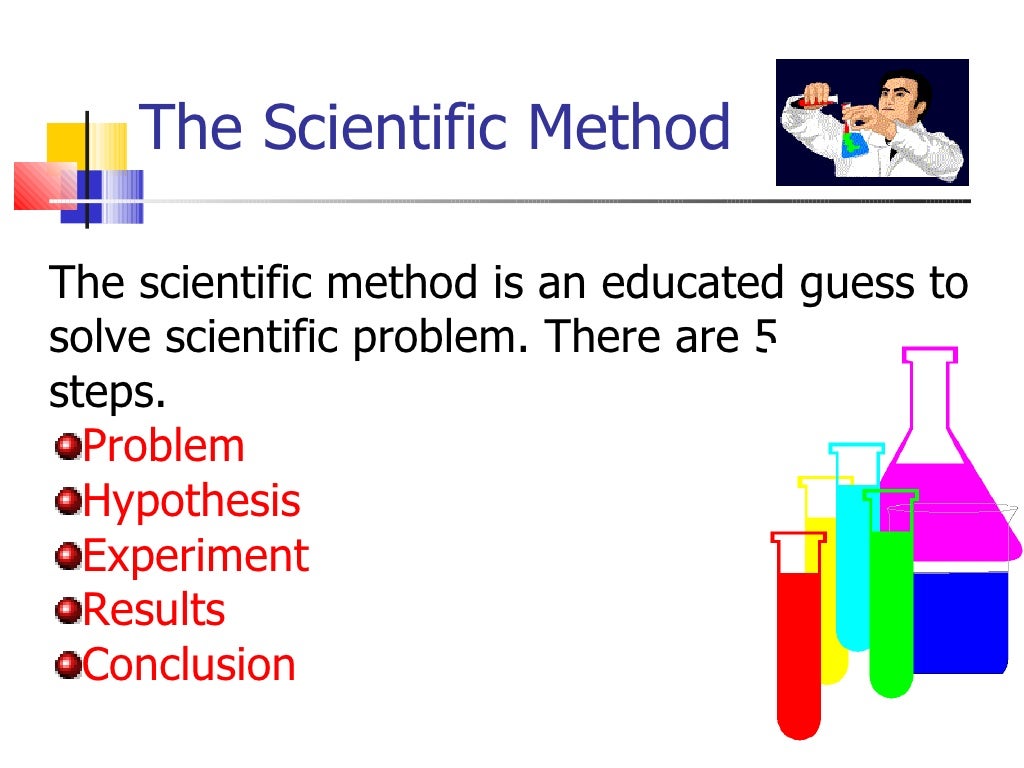 scientific method powerpoint scientific method 5 steps