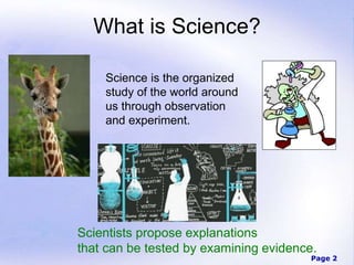 Scientific method power point slideshare | PPTX