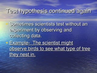 Scientific method powerpoint12 | PPT