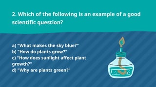Scientific Method Quiz.................................. | PPTX