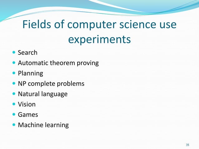 Scientific methods in computer science | PPTX