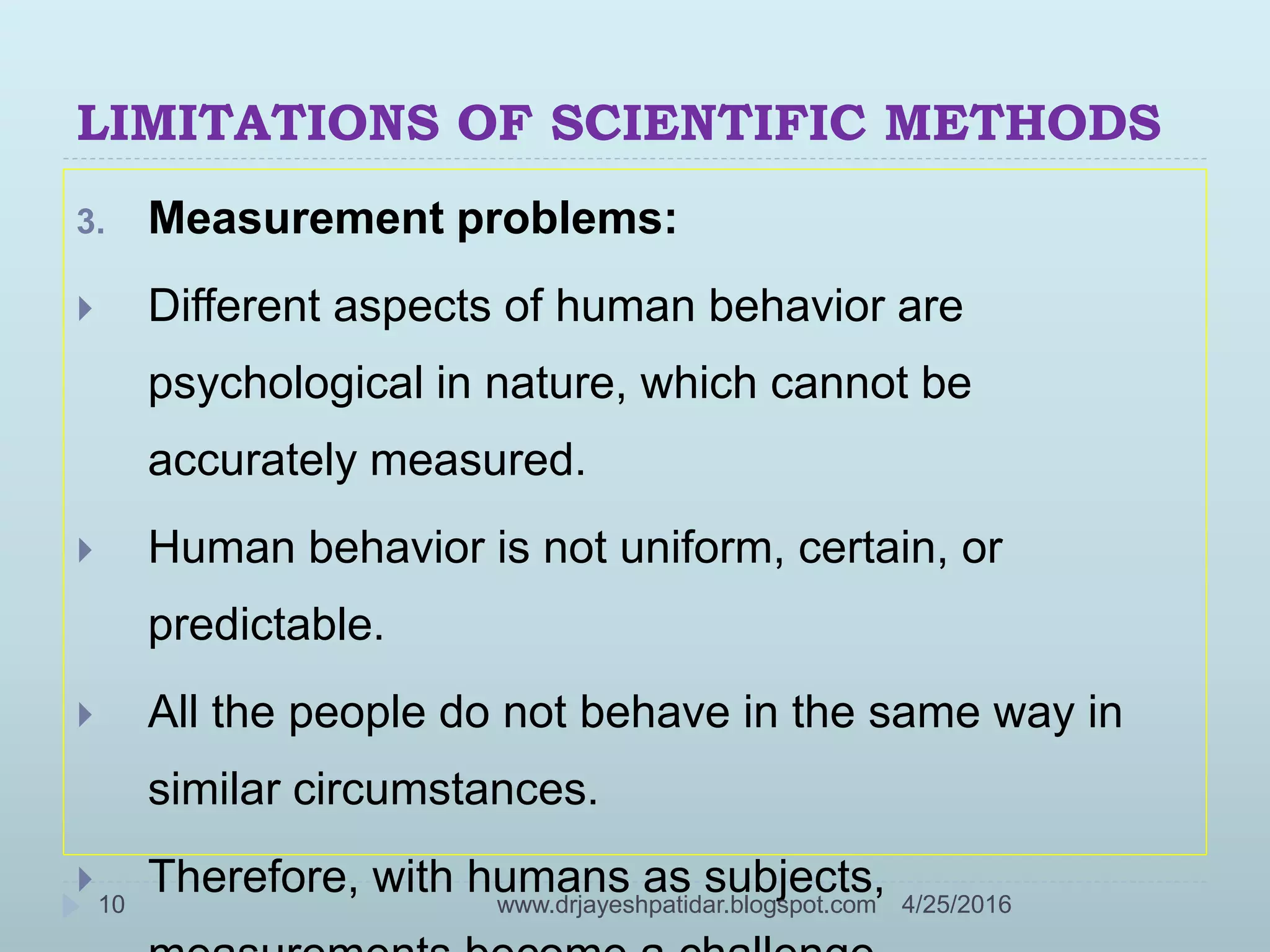 Scientific methods of research ppsx