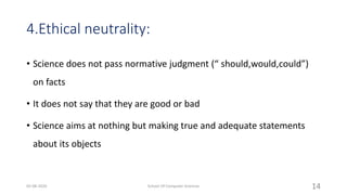 Scientific method vs arbitory method, Research Methods, Research ...
