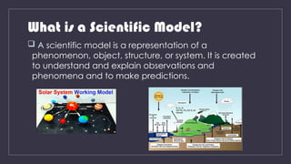 Understanding Scientific Models and the Particle Model of Matter | PPTX