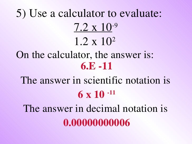 Scientific Notation scientific-notation