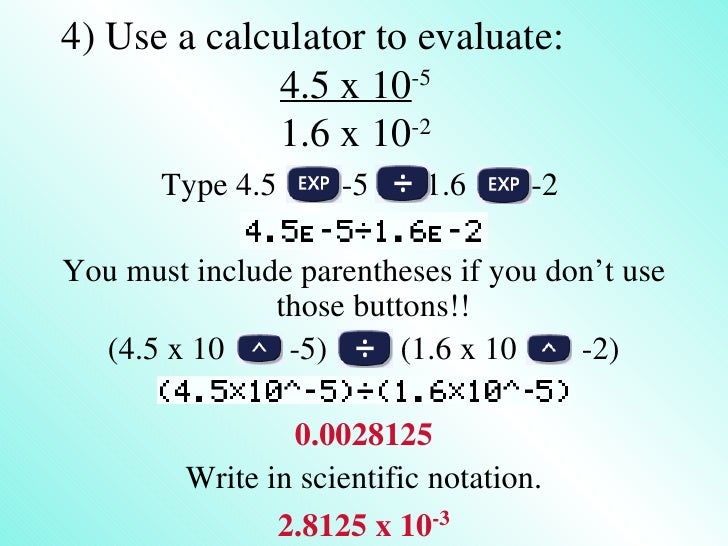 Scientific Notation scientific-notation