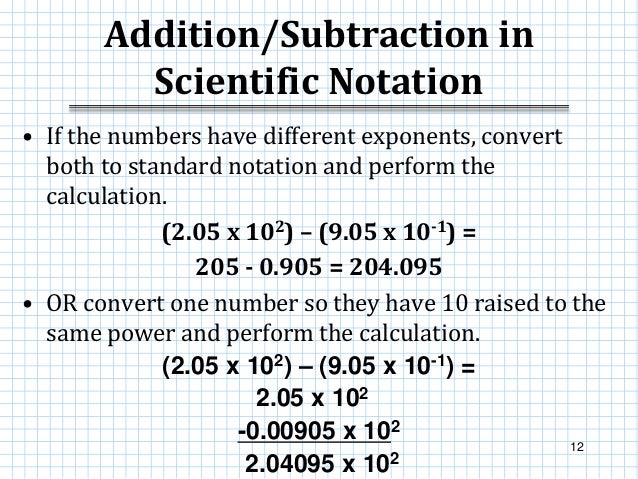 Scientific Notation