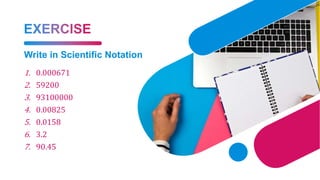 Scientific notation | PPTX