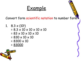 Scientific notation(1) | PPT