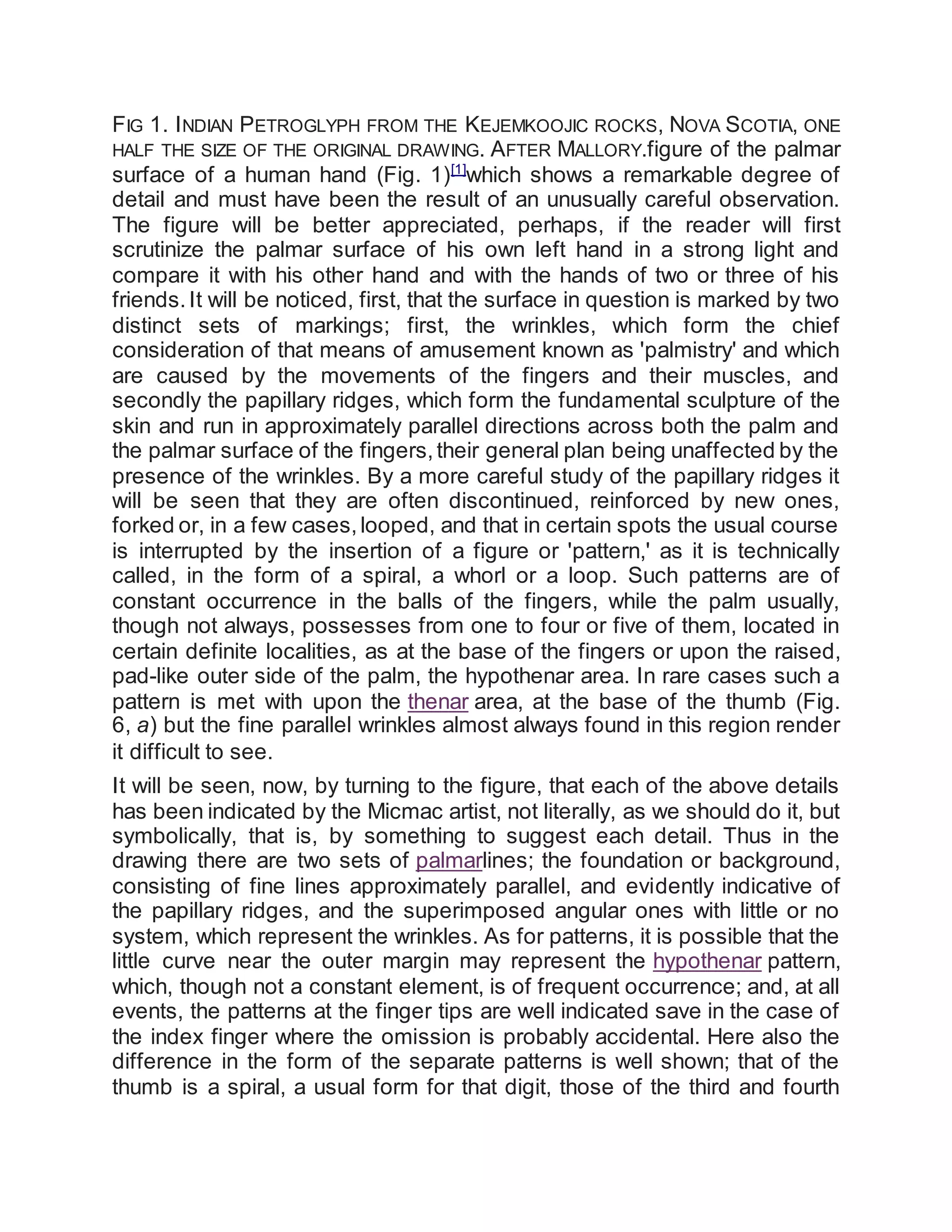 Scientific palmistry | DOCX