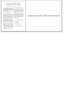 Scientific Paper Writing | PDF