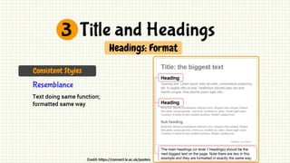 Academic Poster Design, Review and Presentation