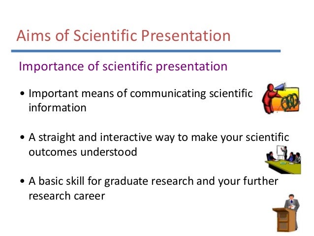 presentation scientific meaning