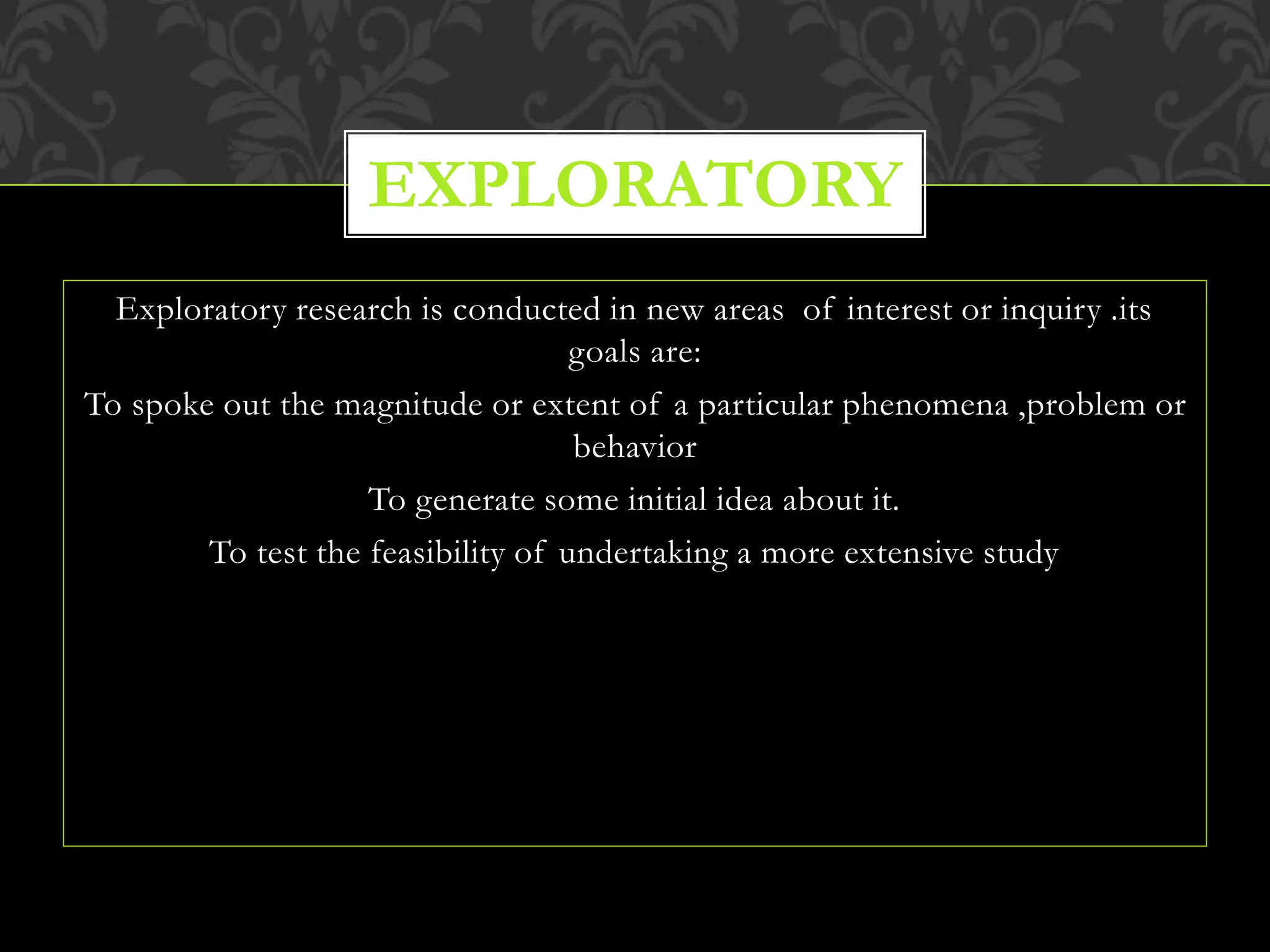 Scientific Research and its Types | PPTX