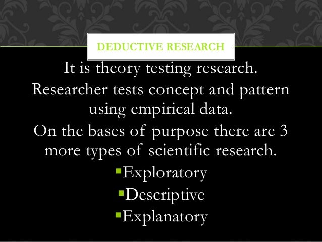 Scientific Research And Its Types