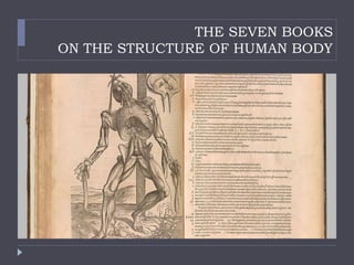 THE SEVEN BOOKS
ON THE STRUCTURE OF HUMAN BODY
 