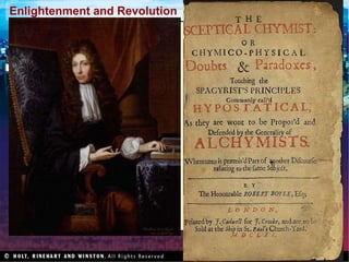 Section 1
Enlightenment and Revolution
 