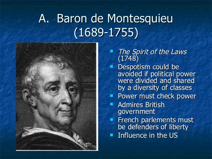 Charles Louis Montesquieu Human Nature Charles Louis Montesquieu Human Nature