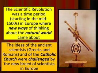 Scientific revolutionpowerpoint | PPT