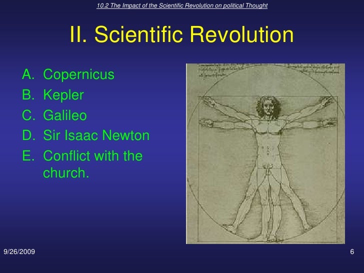 The Impact Of The Scientific Revolution And