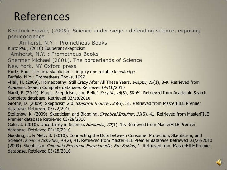 Skepticism in scientific research means picture