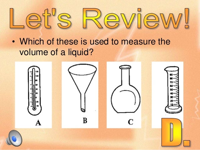 what tool is used to measure volume