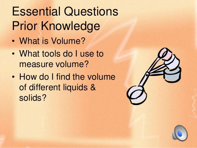 tools to measure volume