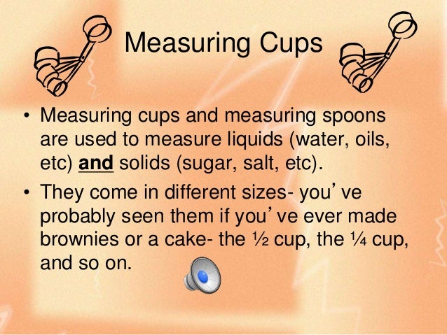 tools to measure volume
