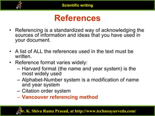 Scientific writing mgach&rc | PDF