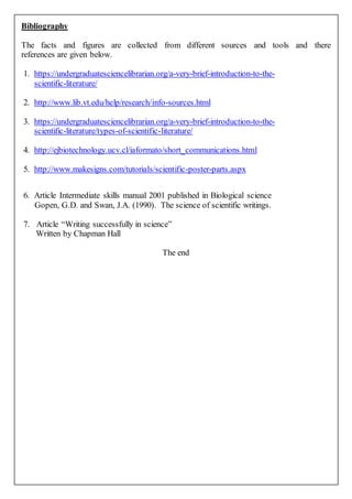 Scientific writing formats | DOCX